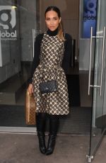 MYLEENE KLASS Arrives at Capital Radio Studios in London 1601