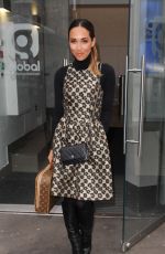 MYLEENE KLASS Arrives at Capital Radio Studios in London 1601