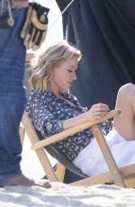 NAOMI WATTS at a Photoshoot on the Beach in Malibu