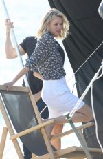 NAOMI WATTS at a Photoshoot on the Beach in Malibu