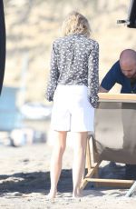 NAOMI WATTS at a Photoshoot on the Beach in Malibu