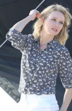 NAOMI WATTS at a Photoshoot on the Beach in Malibu