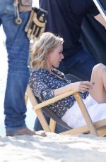 NAOMI WATTS at a Photoshoot on the Beach in Malibu