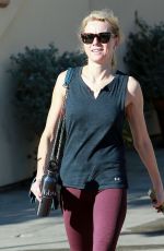 NAOMI WATTS in Leggigns Leaves a Gym in Brentwood 1601