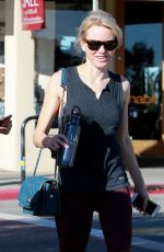 NAOMI WATTS in Leggigns Leaves a Gym in Brentwood 1601