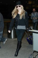 NATALIE DORMER Arrives at Los Angeles International Airport 2201