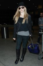 NATALIE DORMER Arrives at Los Angeles International Airport 2201