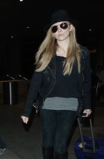 NATALIE DORMER Arrives at Los Angeles International Airport 2201