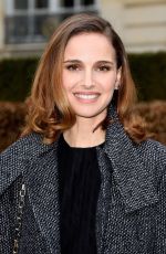 NATALIE PORTMAN at Christian Dior Fashion Show in Paris