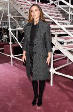 NATALIE PORTMAN at Christian Dior Fashion Show in Paris