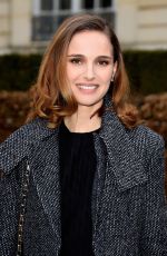 NATALIE PORTMAN at Christian Dior Fashion Show in Paris
