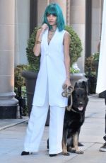 NICOLE RICHIE on the Set of a Photoshoot in Beverly Hills