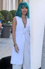 NICOLE RICHIE on the Set of a Photoshoot in Beverly Hills