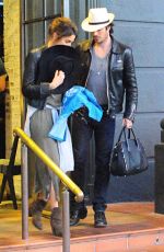 NIKKI REED and Ian Somerhalder Out and About in Brentwood 0601
