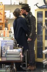 NIKKI REED and Ian Somerhalder Out Shopping in West Hollywood