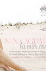 NINA AGDAL in  Cosmopolitan Magazin, Mexico January 2015 Issue