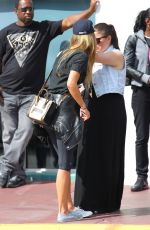 NINA AGDAL Out and About in Miami 3001