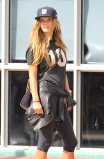 NINA AGDAL Out and About in Miami 3001