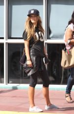 NINA AGDAL Out and About in Miami 3001