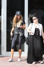 NINA AGDAL Out and About in Miami 3001