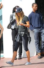 NINA AGDAL Out and About in Miami 3001