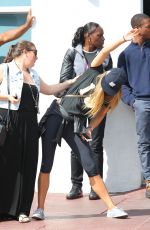 NINA AGDAL Out and About in Miami 3001
