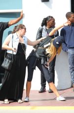 NINA AGDAL Out and About in Miami 3001