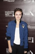 OLIVIA COOKE at Next Gen Cocktail Party at Sundance Film Festival