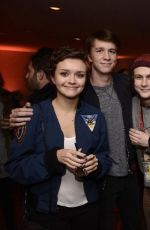 OLIVIA COOKE at Next Gen Cocktail Party at Sundance Film Festival