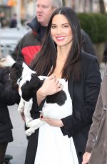 OLIVIA MUNN Leaves Today Show in New York