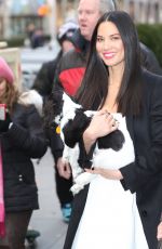 OLIVIA MUNN Leaves Today Show in New York