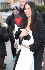 OLIVIA MUNN Leaves Today Show in New York