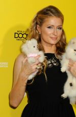 PARIS HILTON at The Word Dog Awards in Santa Monica