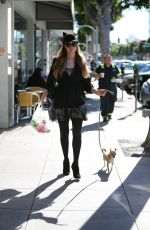 PARIS HILTON Out and About in Beverly Hills 0501