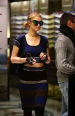 PARIS HILTON Out Shopping in Milan 2101