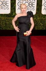 PATRICIA ARQUETTE at 2015 Golden Globe Awards in Beverly Hills