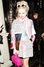 PIXIE LOTT Arrives at Mahiki Nightclub in London 1301