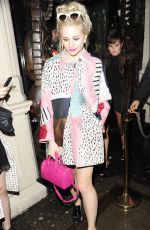 PIXIE LOTT Arrives at Mahiki Nightclub in London 1301