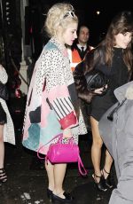 PIXIE LOTT Arrives at Mahiki Nightclub in London 1301
