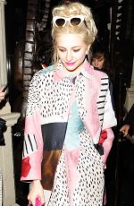 PIXIE LOTT Arrives at Mahiki Nightclub in London 1301