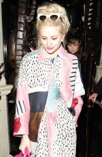 PIXIE LOTT Arrives at Mahiki Nightclub in London 1301