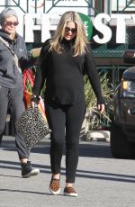 Pregnant ALI LARTER Leaves Whole Foods in West Hollywood