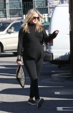 Pregnant ALI LARTER Leaves Whole Foods in West Hollywood