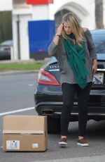 Pregnant ALI LARTER Out in Los Angeles 1201