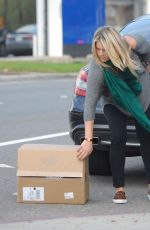 Pregnant ALI LARTER Out in Los Angeles 1201