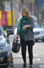 Pregnant ALI LARTER Out in Los Angeles 1201
