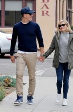 REESE WITHERSPOON and Jim Toth Out and About in Venice