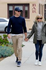 REESE WITHERSPOON and Jim Toth Out and About in Venice