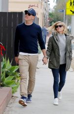 REESE WITHERSPOON and Jim Toth Out and About in Venice
