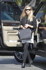 REESE WITHERSPOON Arrives at a Business Meeting in Santa Monica